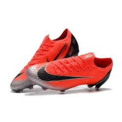 Nike para Ronaldo Mercurial Vapor 12 Elite FG - Rojo Plata Negro_2.jpg